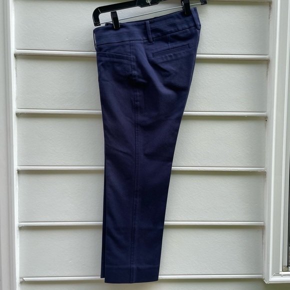 Lilly Pulitzer Luxury Solid True Navy Capri Pants size 4 - Picture 3 of 16